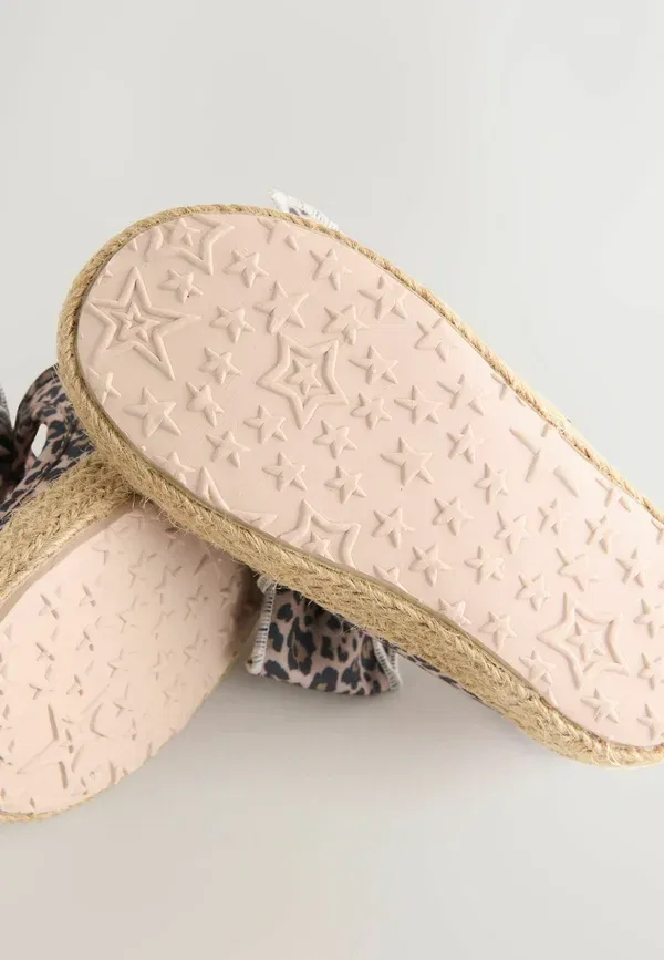 Эспадрильи с бантом, Animal Print, Regular fit - bow espadrille shoes, Next, Animal — фото 3