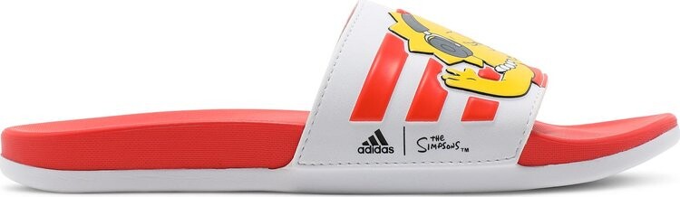 

Шлепанцы Adidas The Simpsons x Wmns Adilette Comfort Slides, белый
