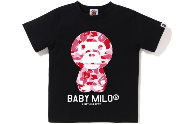 

Детская футболка A Bathing Ape, белый/синий