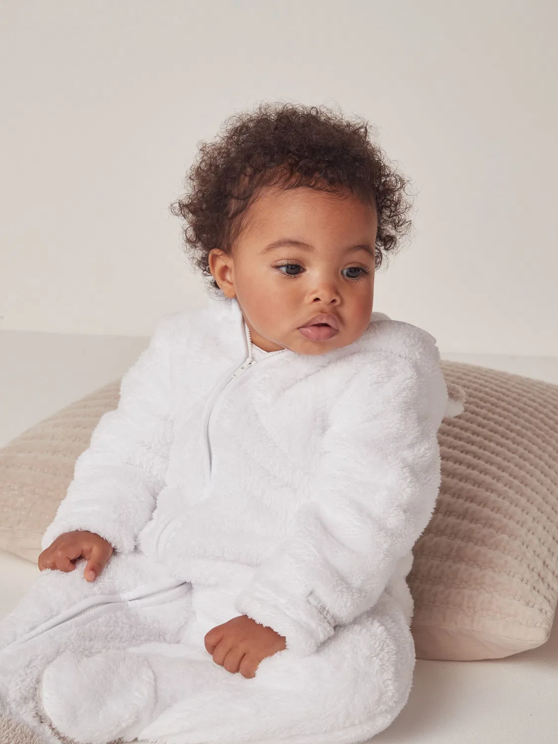 Комбинезон с капюшоном The White Company, белый
