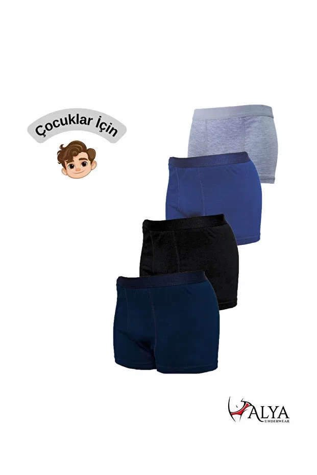 Детские боксеры для мальчиков органические Basics Alya Underwear, D13