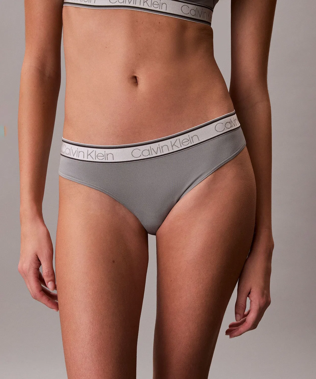Женские трусы-слипы с принтом, комплект из 3 штук Calvin Klein, Multi — фото 4