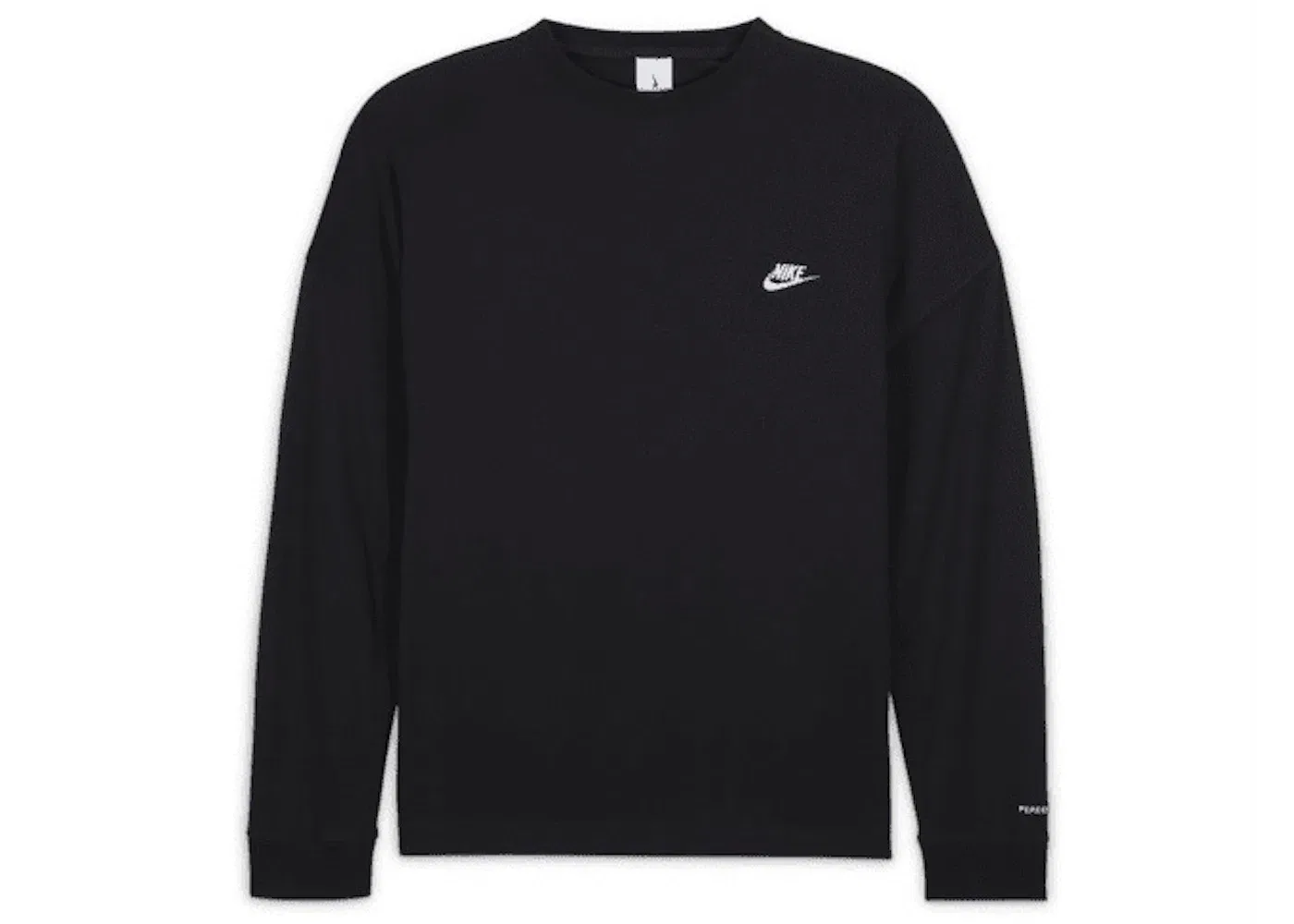 Мужская футболка с длинным рукавом Nike x Peaceminusone G-Dragon Long Sleeve T-shirt, Black — фото 2