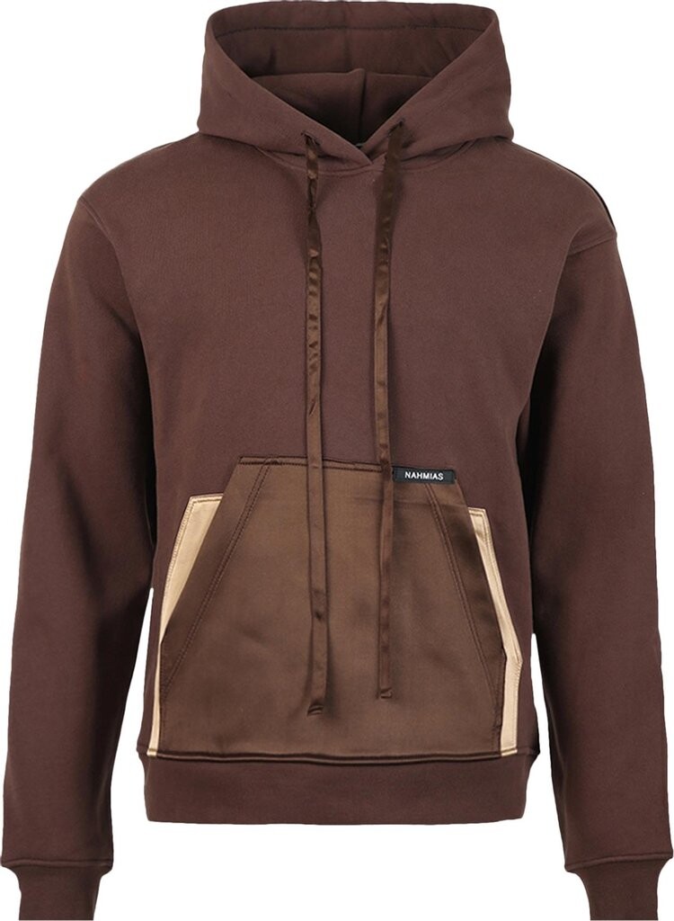 

Худи Nahmias Terry Carpenter Hoodie 'Brown', коричневый
