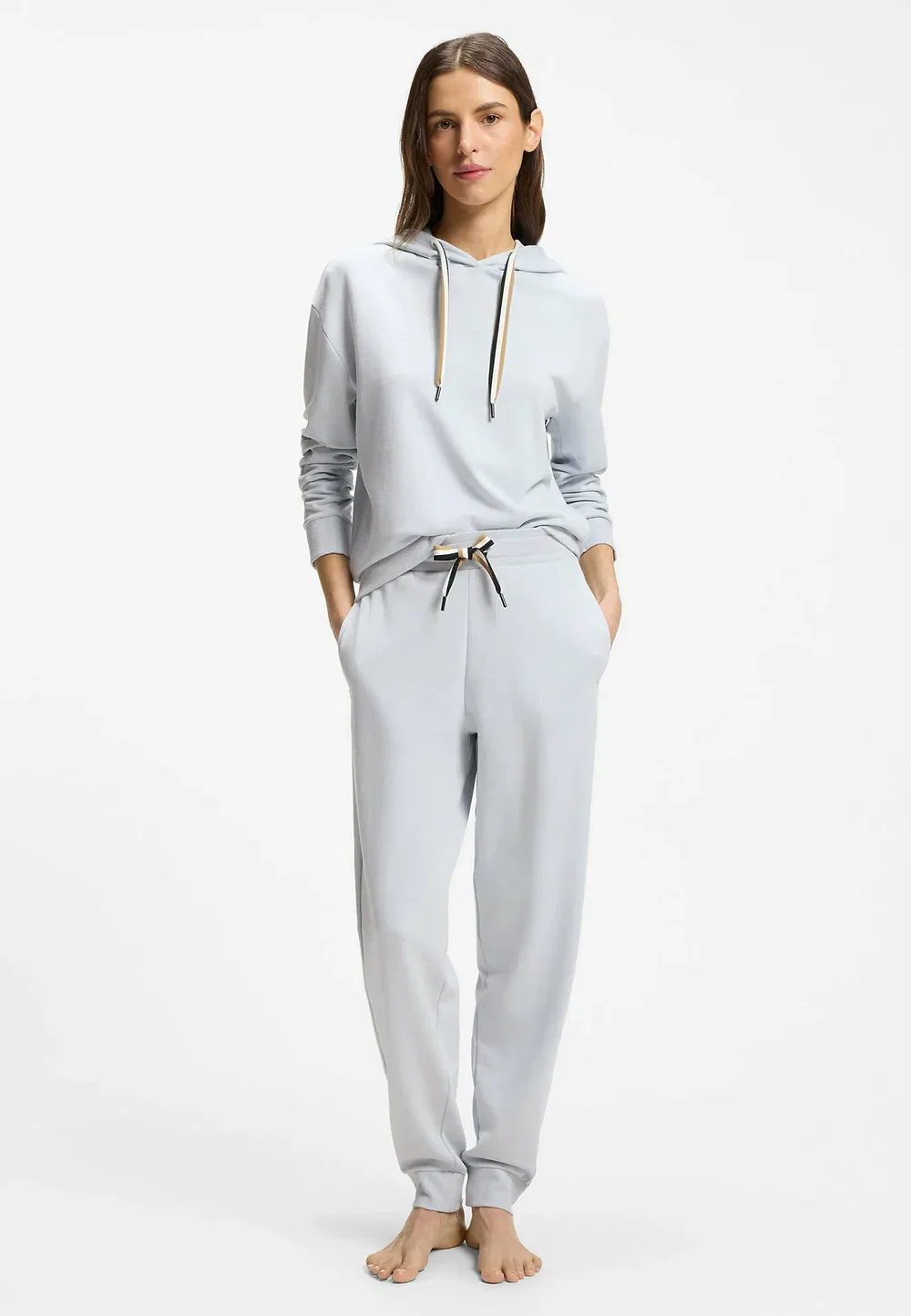 Cp stripe_pants cuff - pyjama bottoms Boss, Light Purple — фото 2