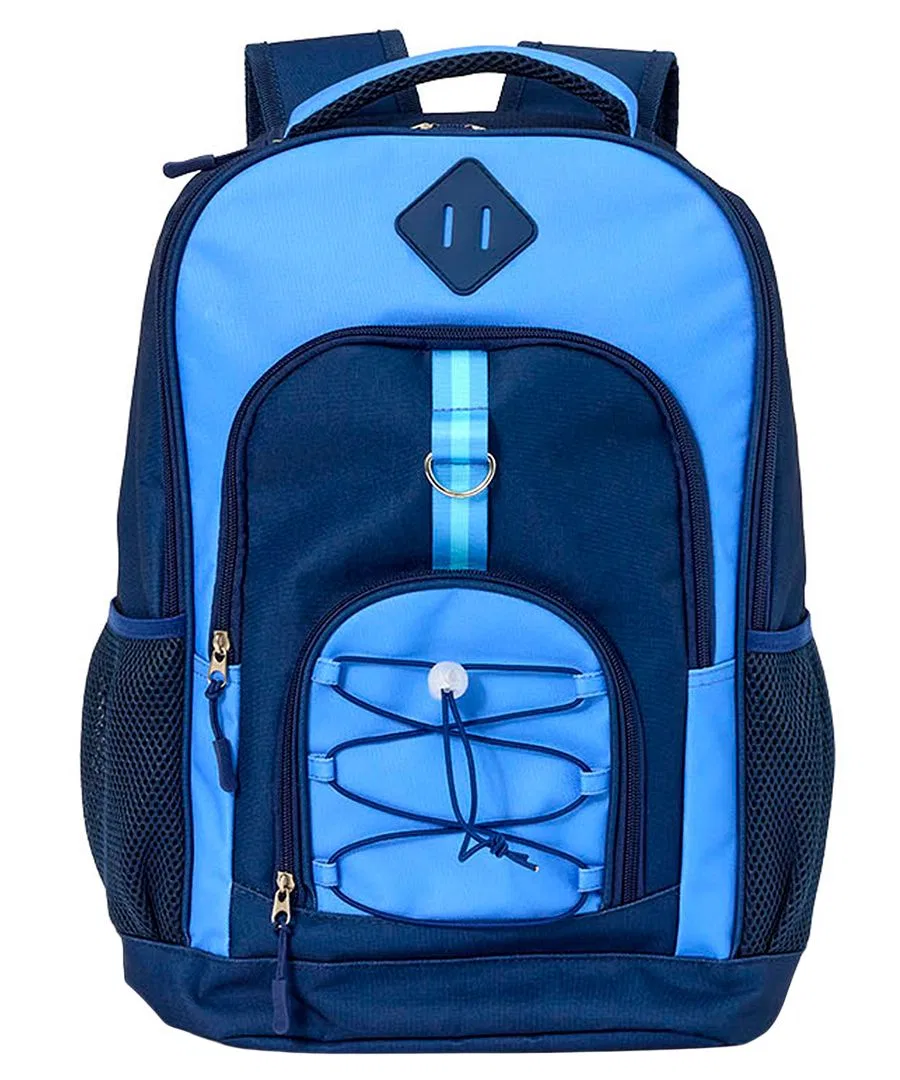 Комплект из 2 предметов: рюкзак и ланч-бокс Color-Block Extreme Nation, Blue Multicolor — фото 2