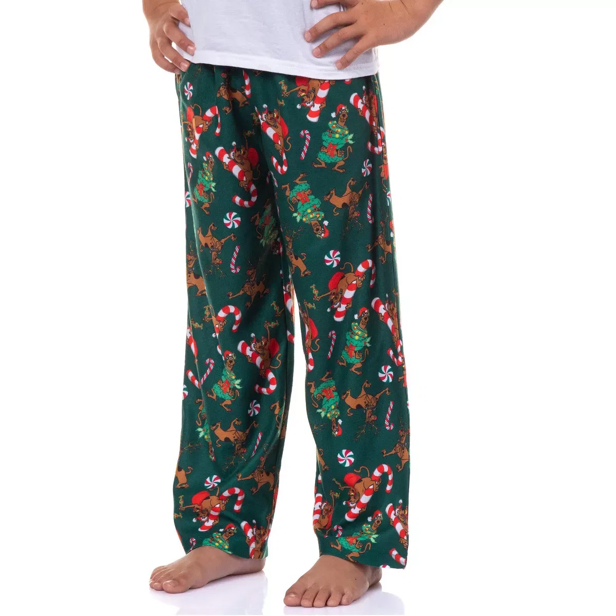 Детские пижамные штаны для мальчиков с принтом Scooby-Doo INTIMO, Green