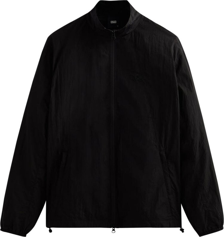 

Куртка Kith Wrinkle Nylon Windsor Panelled Track Jacket 'Black', черный