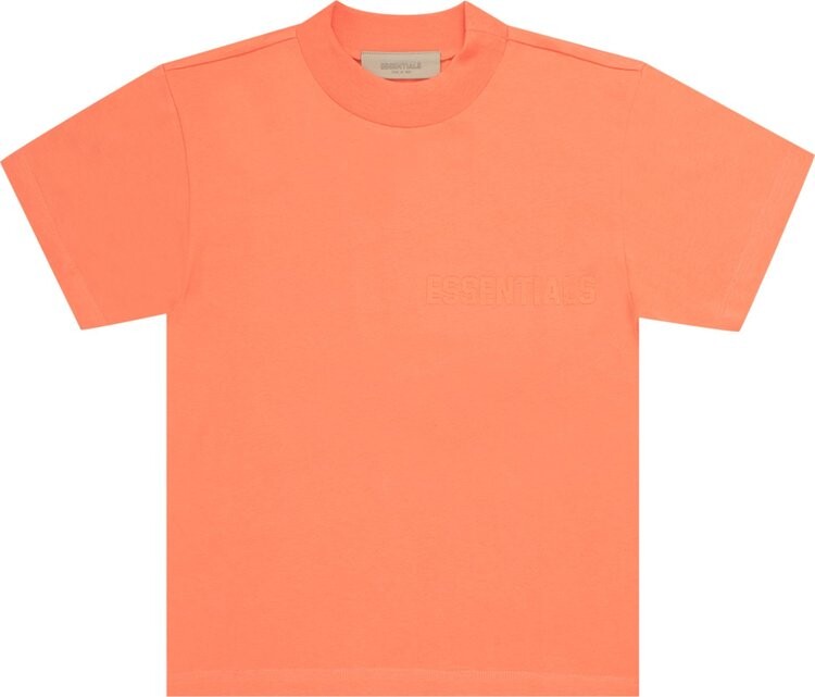 

Футболка Fear of God Essentials Short-Sleeve Tee 'Coral', оранжевый