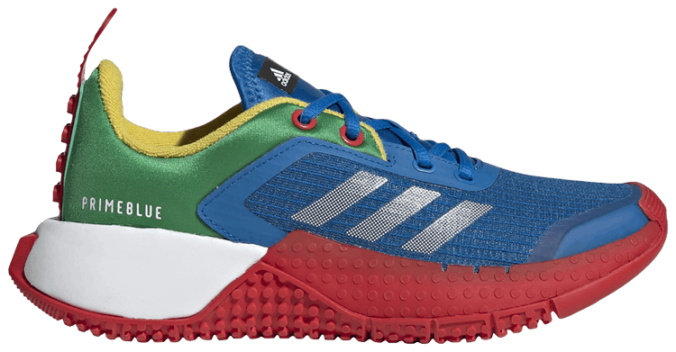 

Кроссовки adidas LEGO x Sport J 'Shock Blue Green', синий