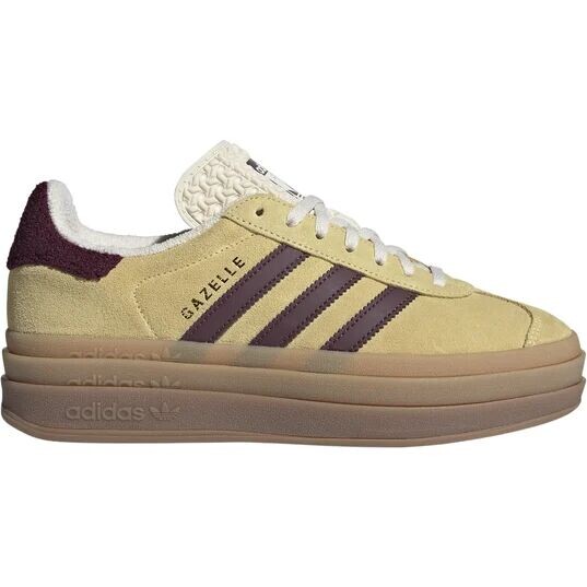 

Кроссовки adidas Originals Gazelle Bold женские, цвет Gelb/Kastanienbraun/Weiß
