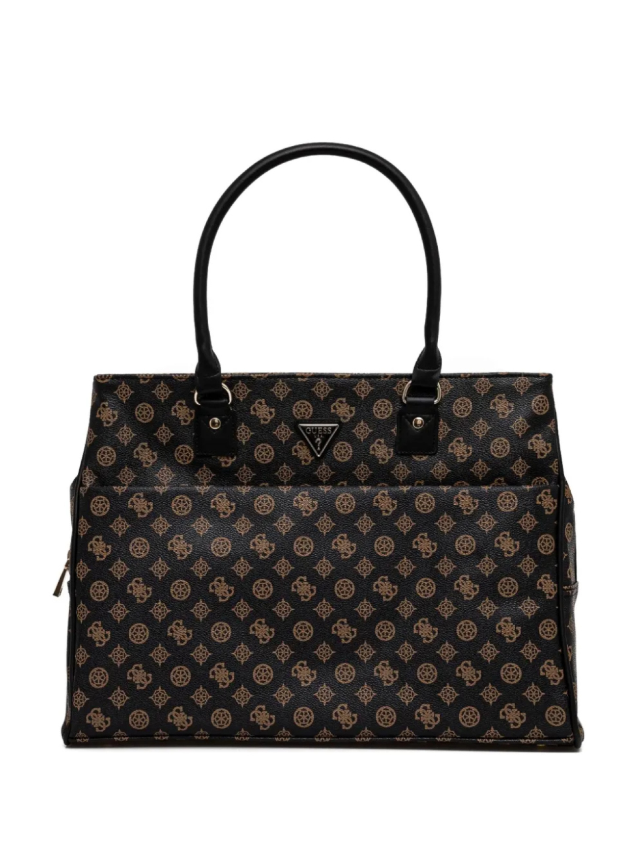 

Сумка-шоппер с логотипом 4G Peony GUESS USA, коричневый