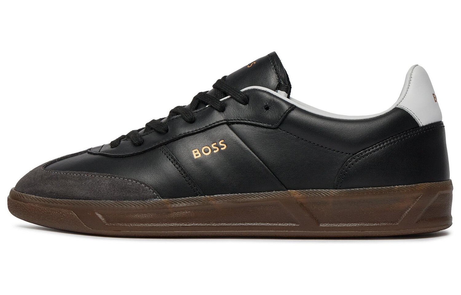 

Кроссовки HUGO BOSS Skateboarding Shoes Men Low-top Black, черный