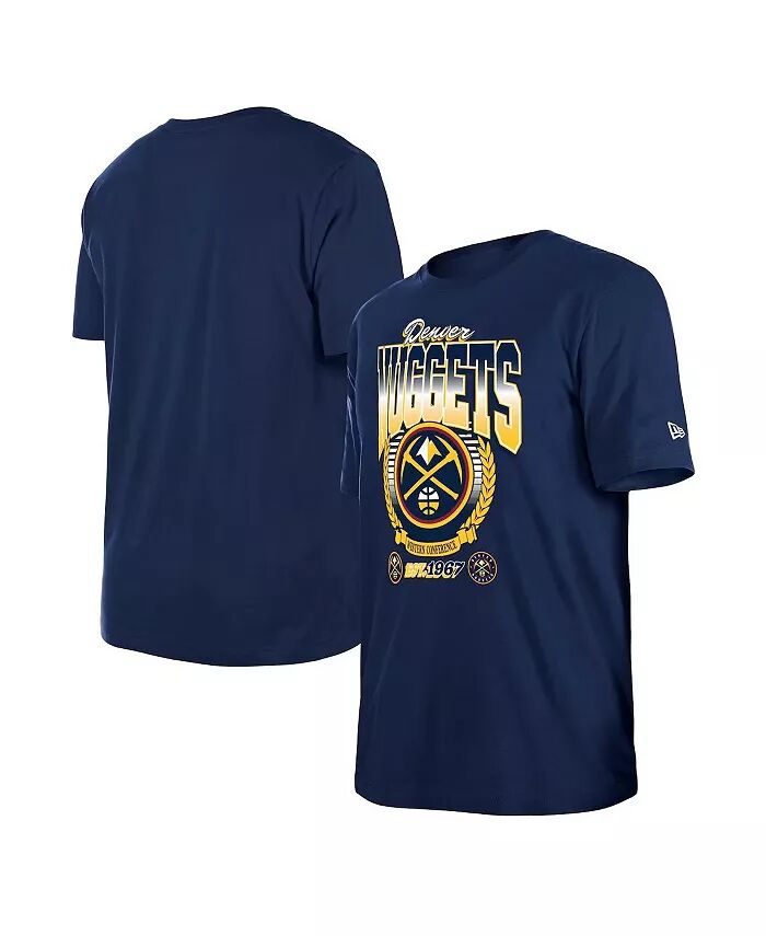 

Мужская и женская футболка Navy Denver Nuggets Summer Classics New Era