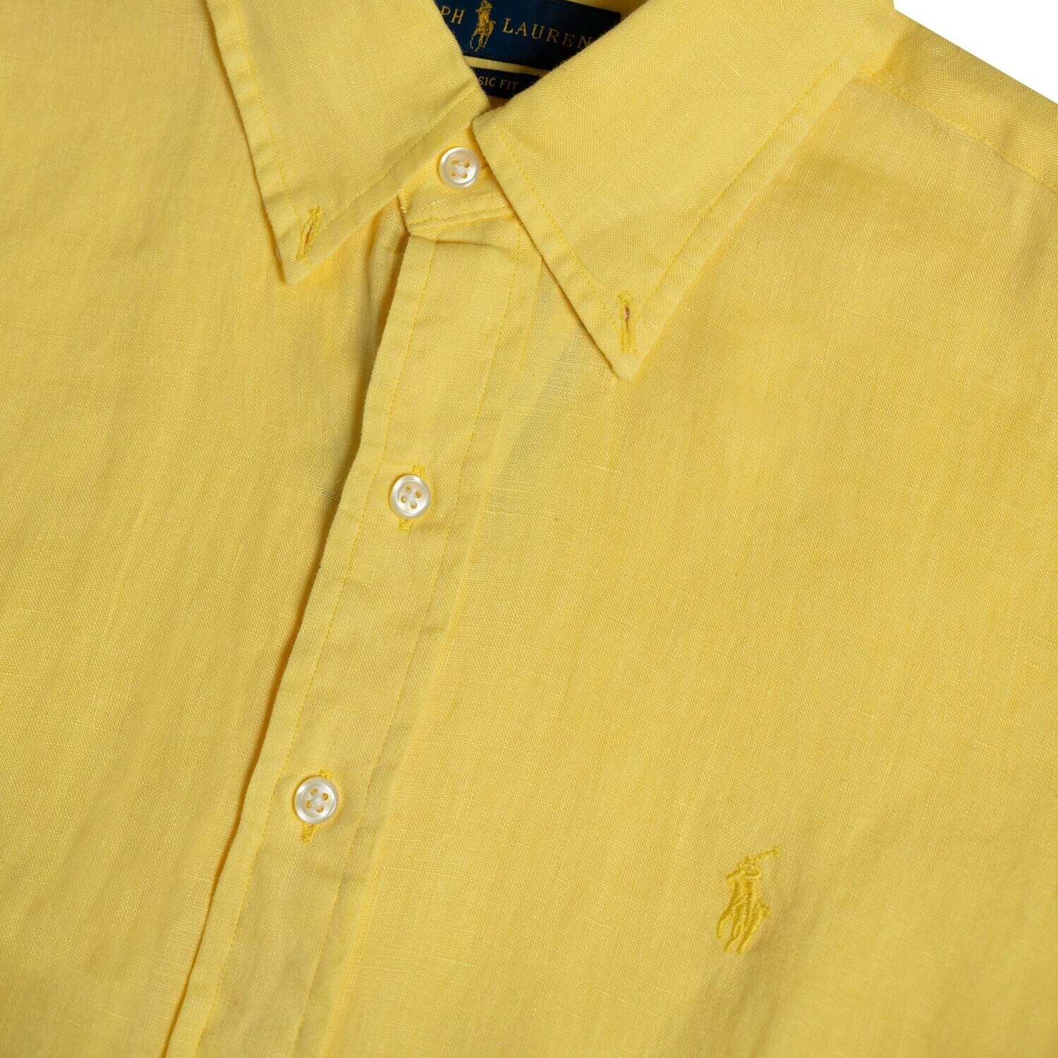 Футболка мужская Sunset Yellow Polo Ralph Lauren, желтый — фото 4