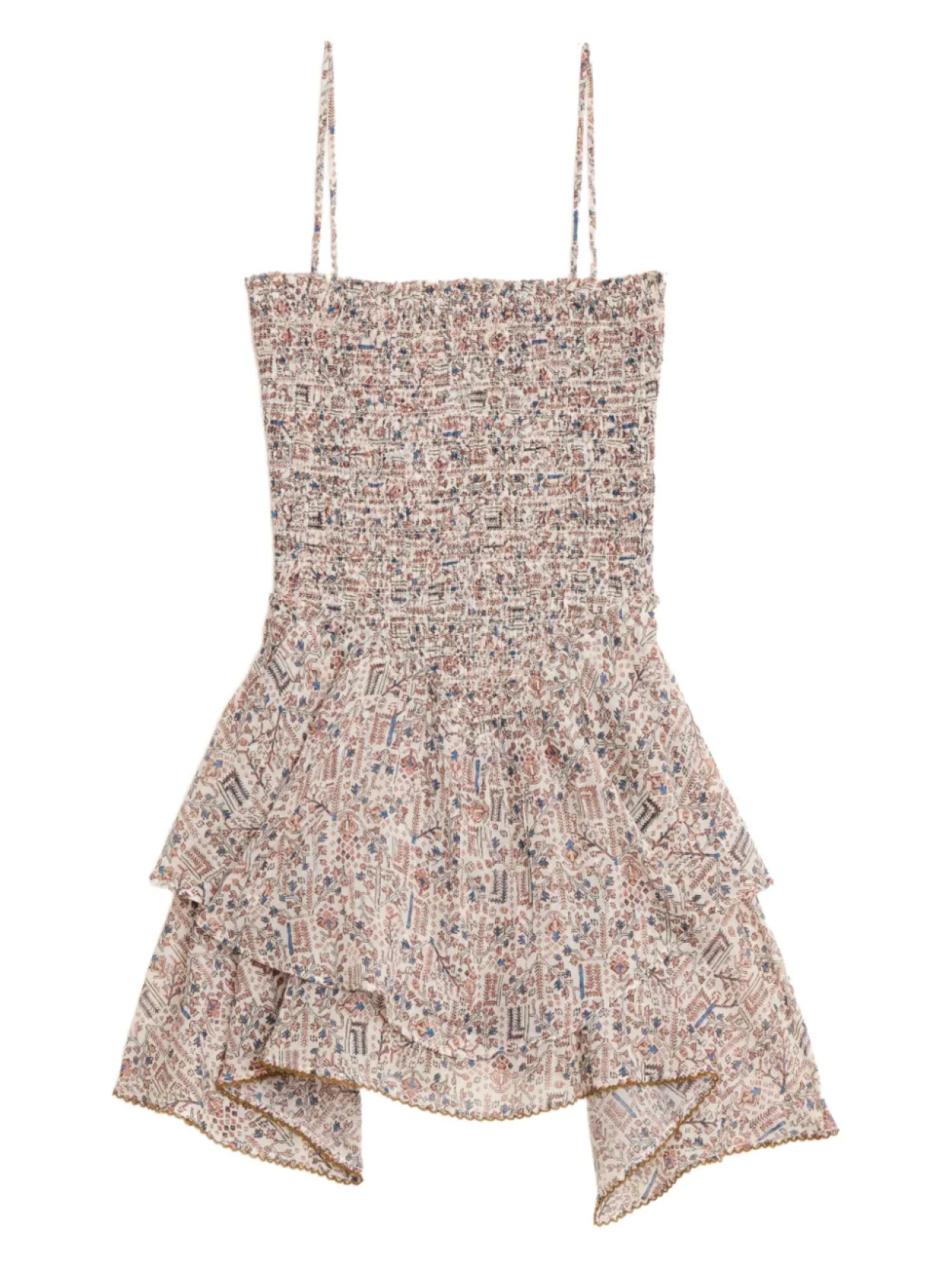 

MARANT ÉTOILE платье мини Anka, белый