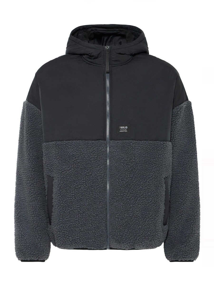 

Флисовая куртка !Solid Mark, Dark grey