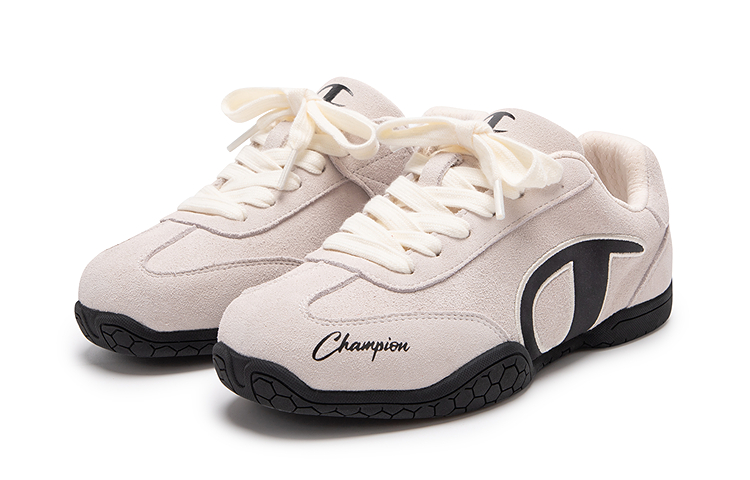 Champion Kids Винтажные гоночные кроссовки, износостойкие детские кроссовки для скейтбординга, белые детские — фото 2