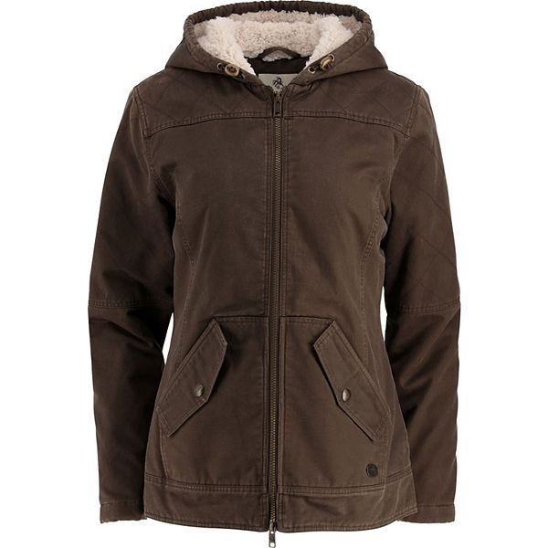 

Женская куртка с капюшоном и подкладкой open range berber Legendary Whitetails, Dark Mocha