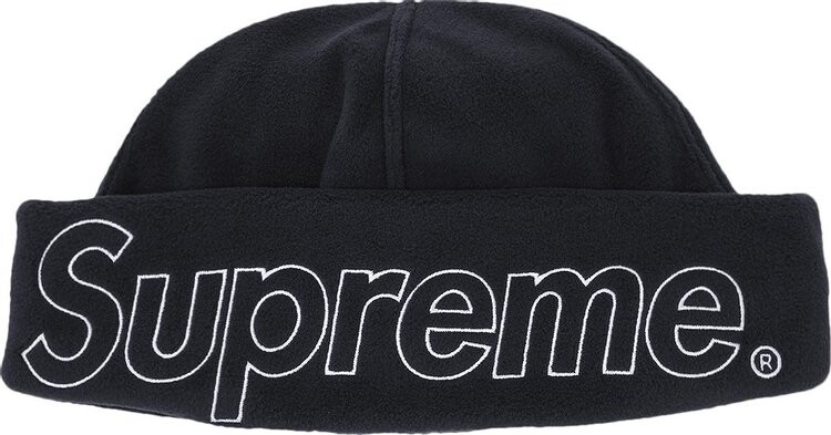 

Шапка Supreme Polartec 'Black', черный