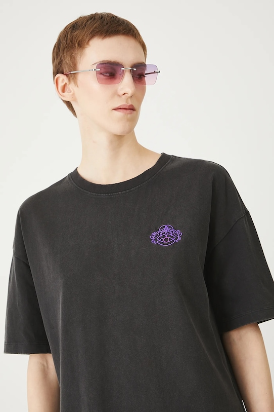 

Хлопковая футболка Medicine, серый