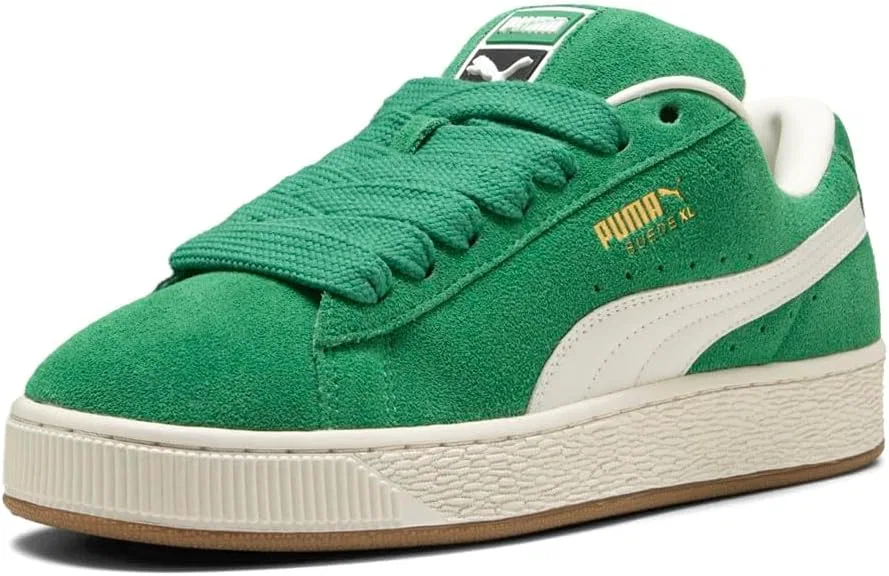 Кроссовки PUMA Suede XL, Archive Green/Vapor Gray — фото 2