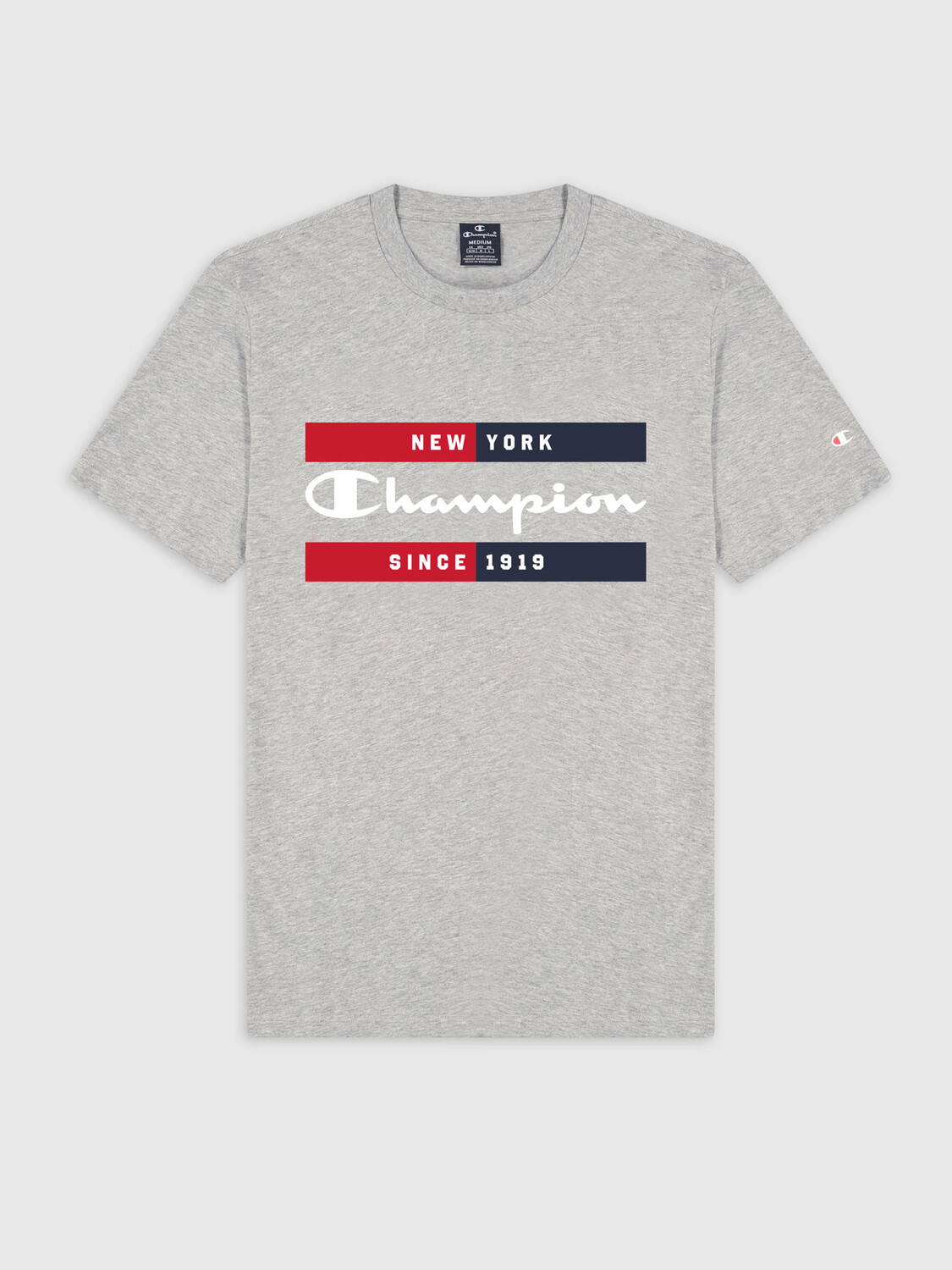 

Футболка Champion Crewneck T-Shirt, серый