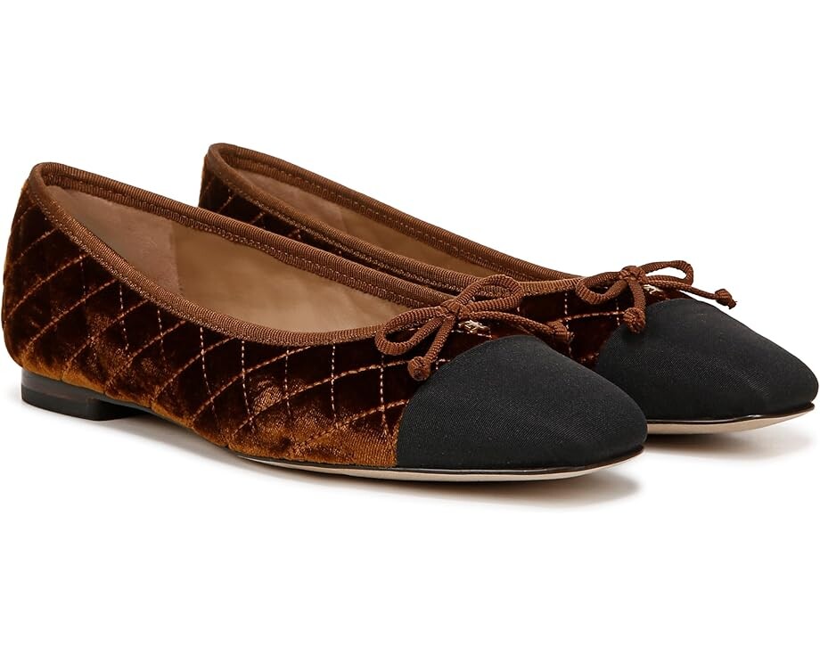 Лоферы Sam Edelman Marilyn, цвет Spiced Camel/Black