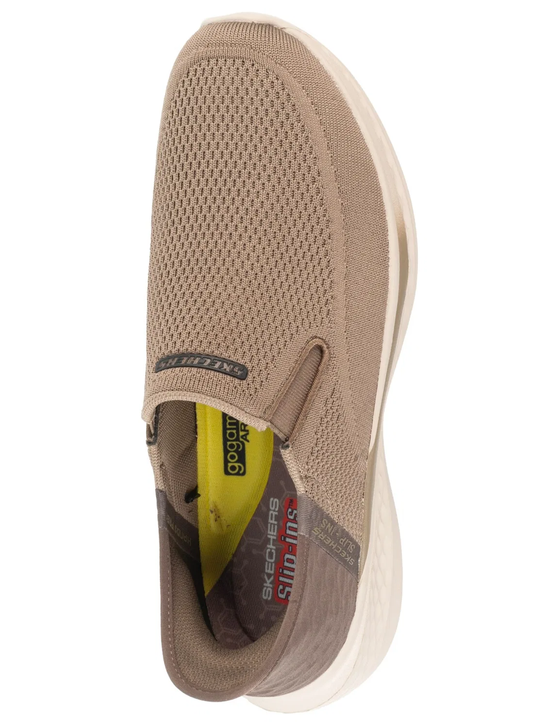 Слипоны 'Skechers Slip-Ins: Slade - Deacon' Skechers, Beige — фото 3