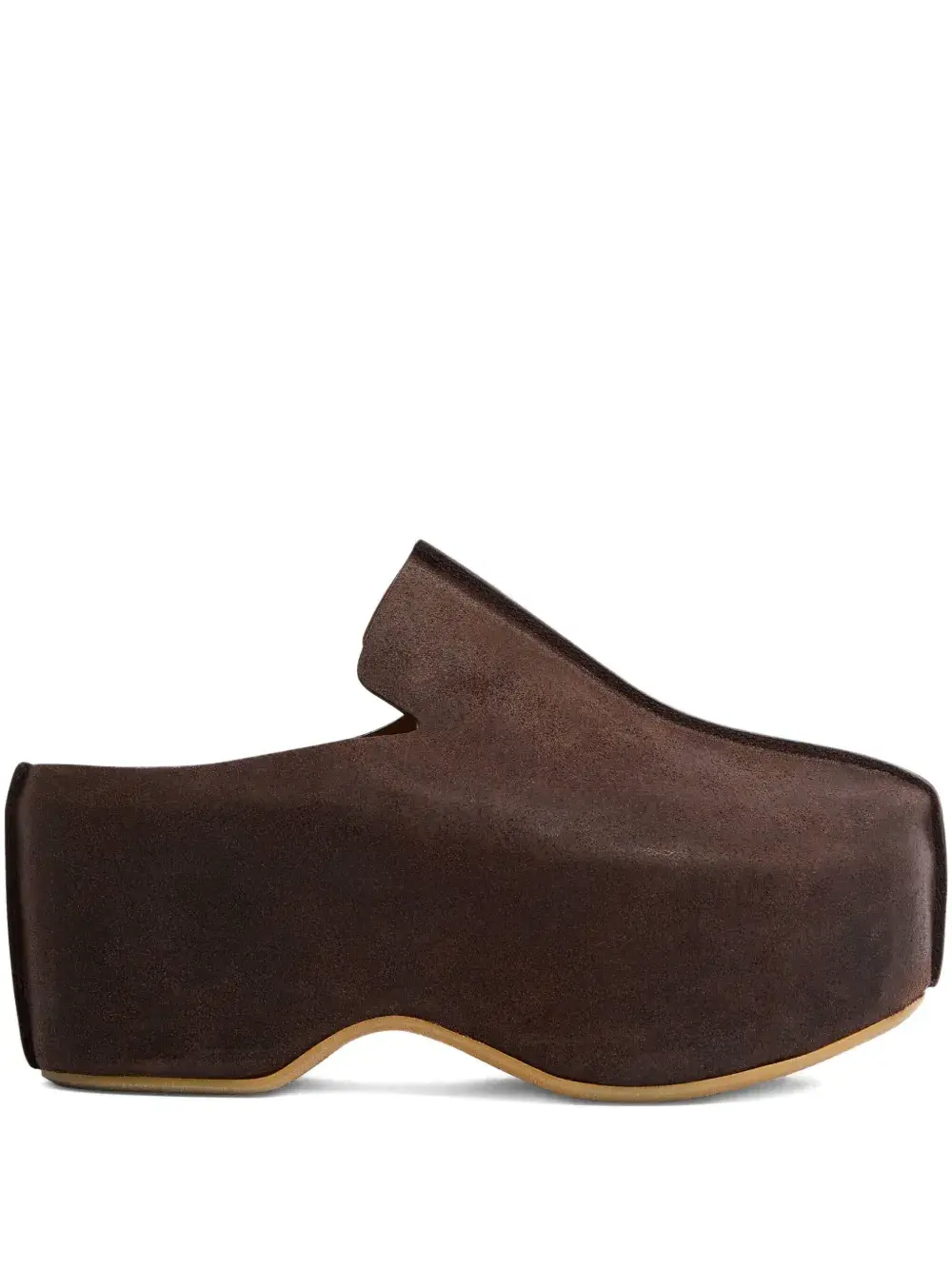 Мюли на платформе JW ANDERSON, коричневый
