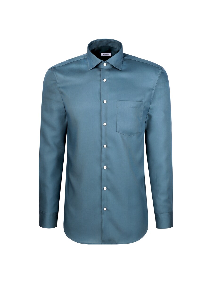 

Рубашка делового покроя Regular Fit SEIDENSTICKER Schwarze Rose, Petrol