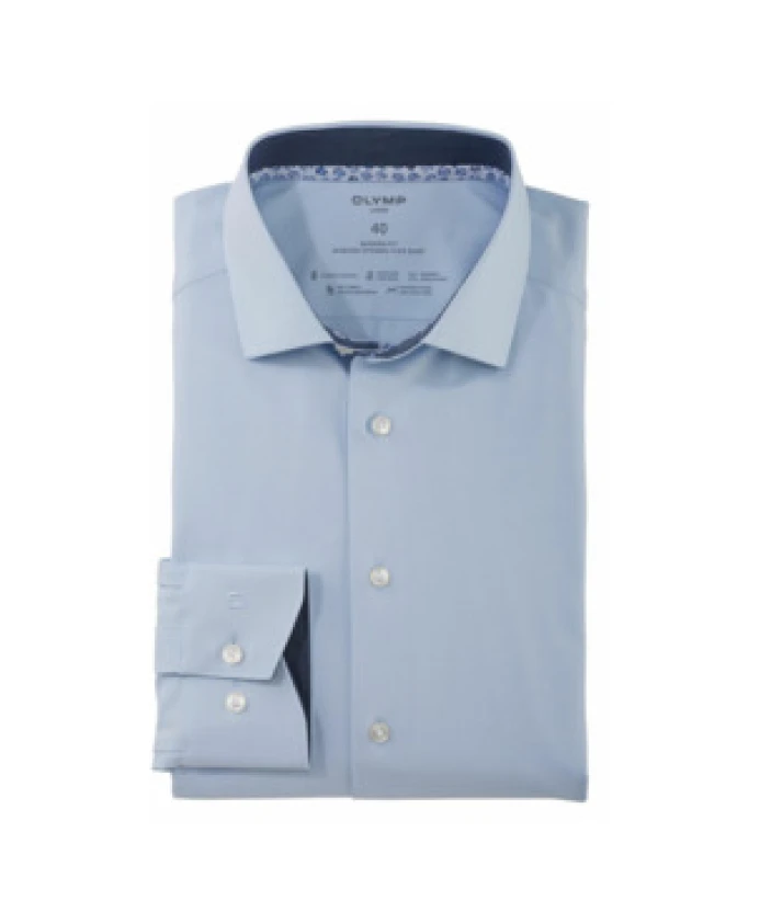

Мужская рубашка - классический стиль. Olymp, синий