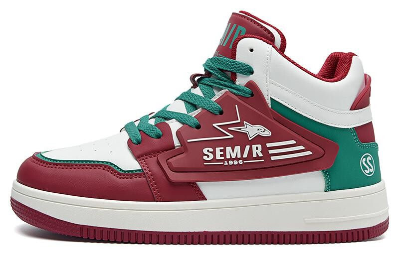 

Кеды мужские, обувь для скейтбординга средняя высота Semir, цвет Burgundy