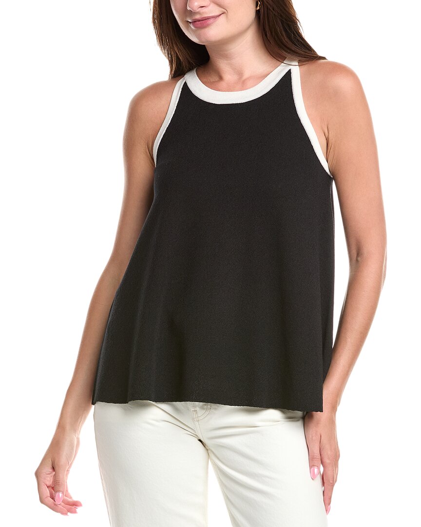 

Топ-туника Tahari Swing T Tahari, черный
