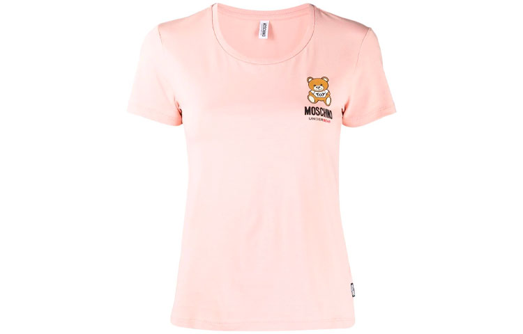 

MOSCHINO Футболка женская розовые