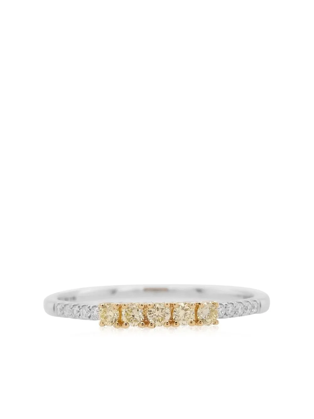 

Кольцо из белого золота с бриллиантами HYT Jewelry, серебяный