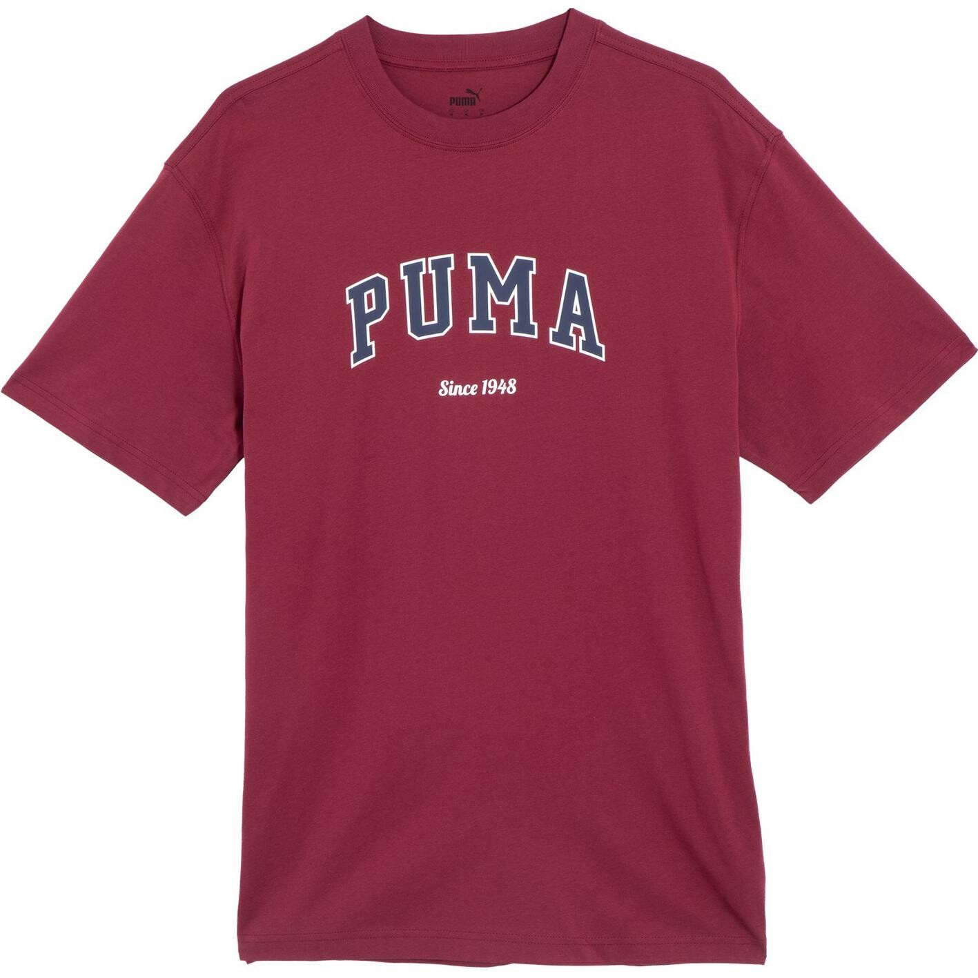 

Футболка унисекс красная Puma, красный