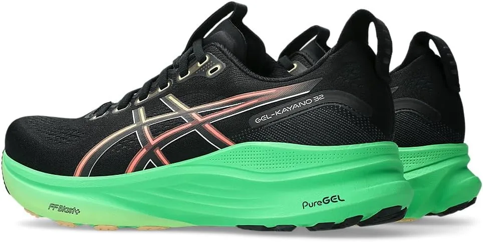 Мужские беговые кроссовки ASICS Gel-Kayano 32, черный — фото 2