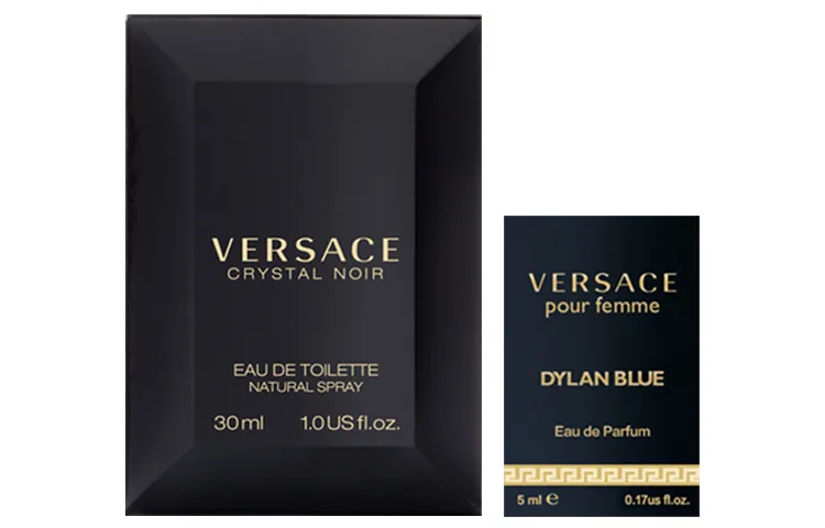 VERSACE Подарочный набор женских духов "Звездная ночь" с кристаллами, цветочный аромат, 30 мл/50 мл/90 мл + 25 мл*2 + 1 мл, Starry Night Crystal Women's Eau De Toilette 30ml+1ml Sample+Crystal Diamond Shower Gel 25ml+Crystal Diamond Body Lotion... — фото 4