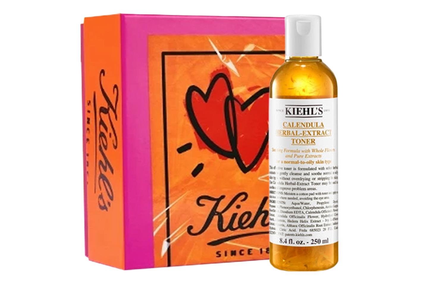 

Kiehl's Keyanshi Limited Edition Sticker Box Marigold тоник увлажняющий, успокаивающий и восстанавливающий 250мл/500мл