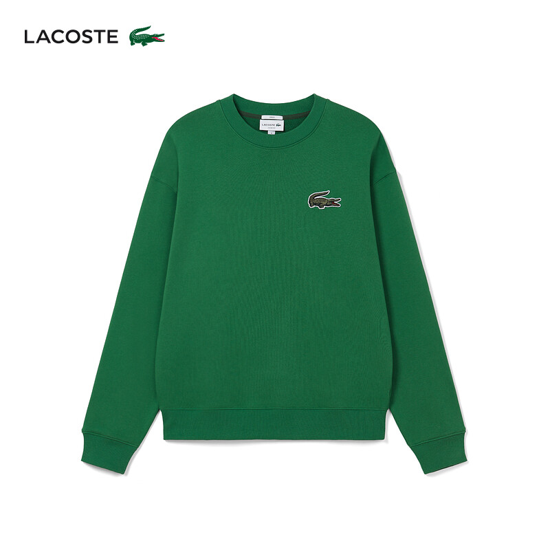 

Пуловер Lacoste с круглым вырезом, темно-синий