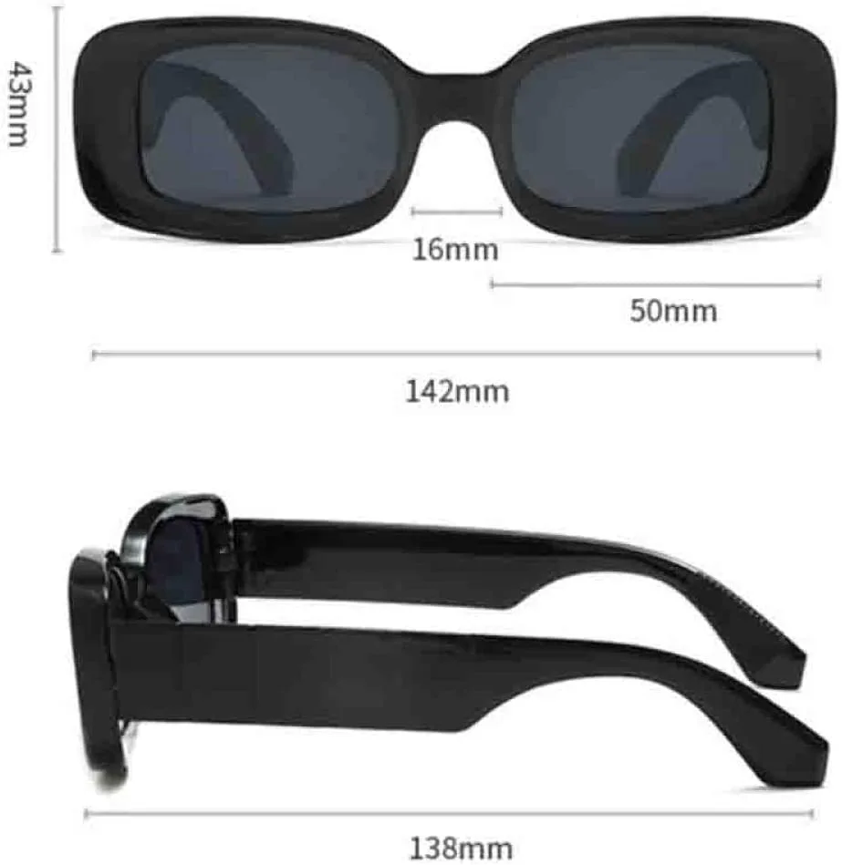 

Женские солнцезащитные очки в маленькой квадратной оправе, модные солнцезащитные очки для активного отдыха, мужские очки с защитой от УФ-излучения UV400 MTZJH, A6