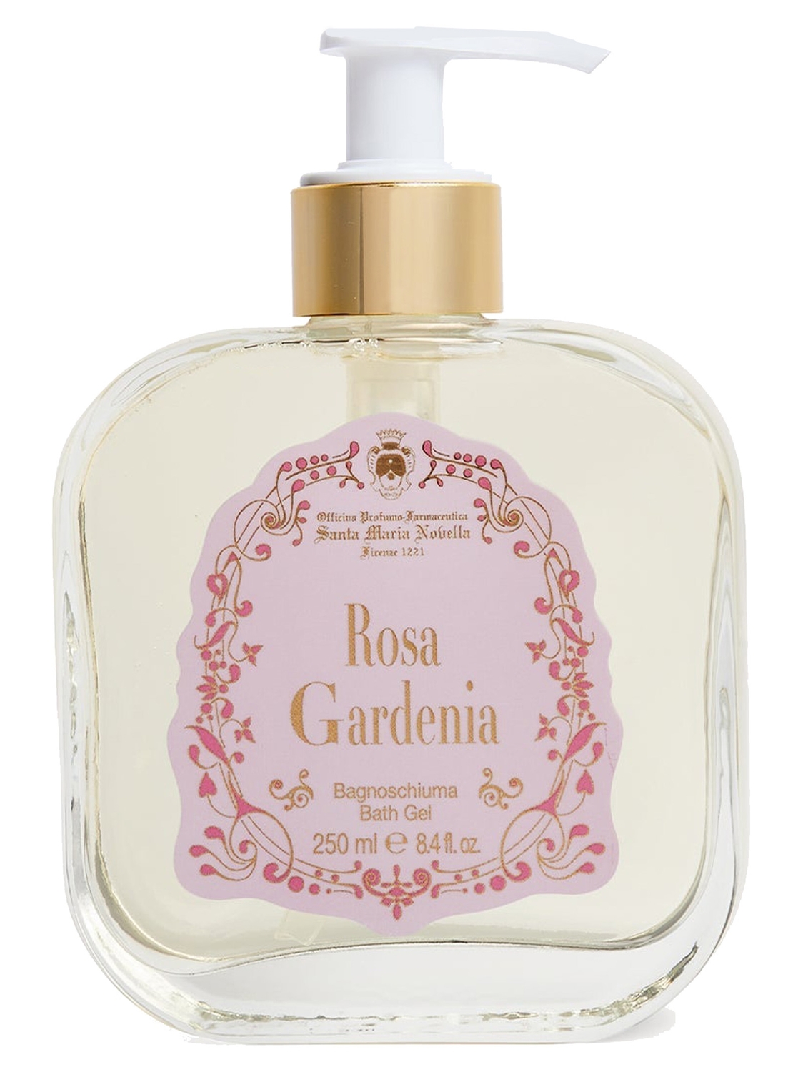 

Гель для душа 'Роза Гардения' 250 мл Santa Maria Novella, фиолетовый