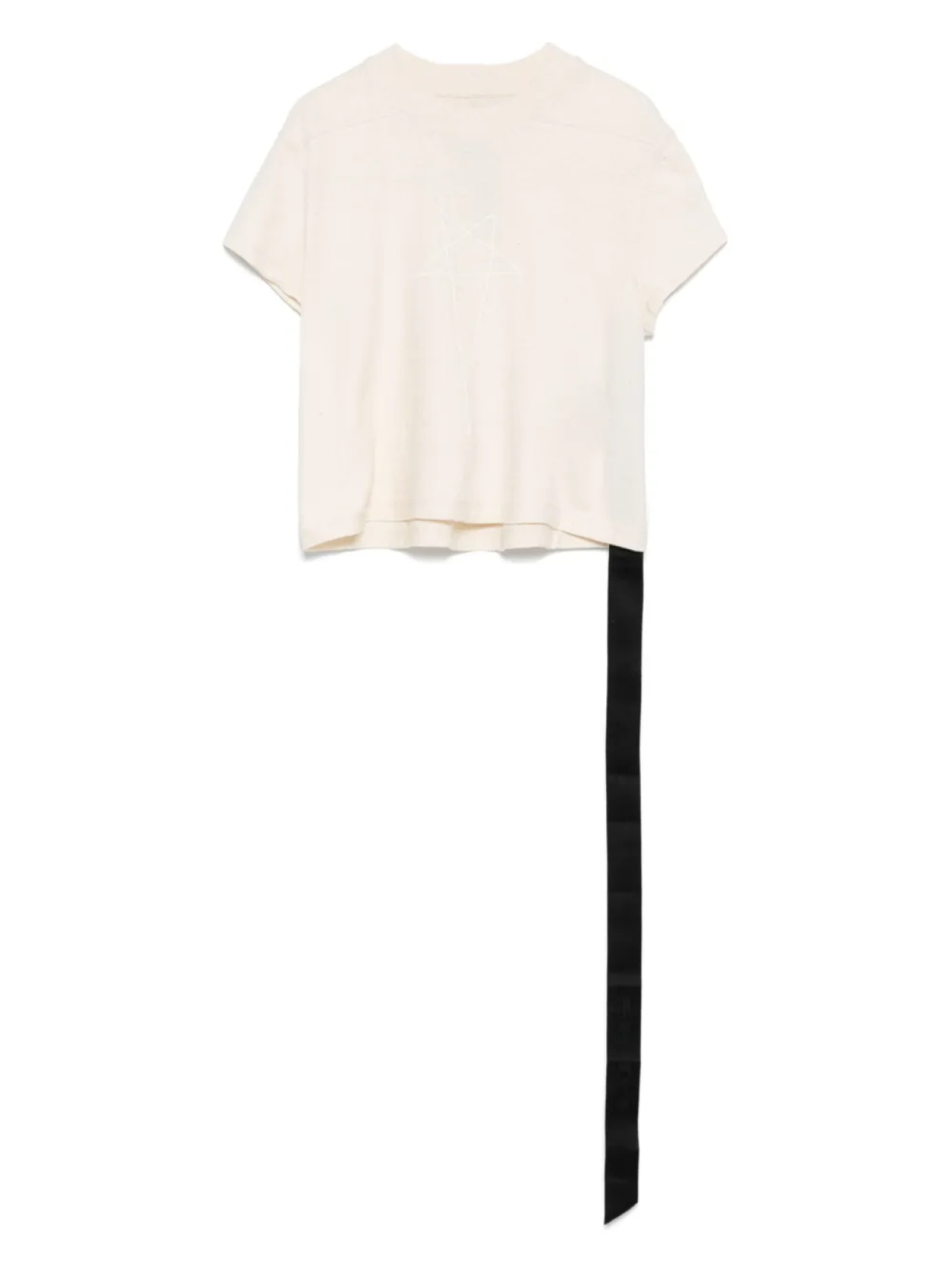 

Укороченная футболка Рика Оуэнса DRKSHDW Rick Owens DRKSHDW, нейтральный