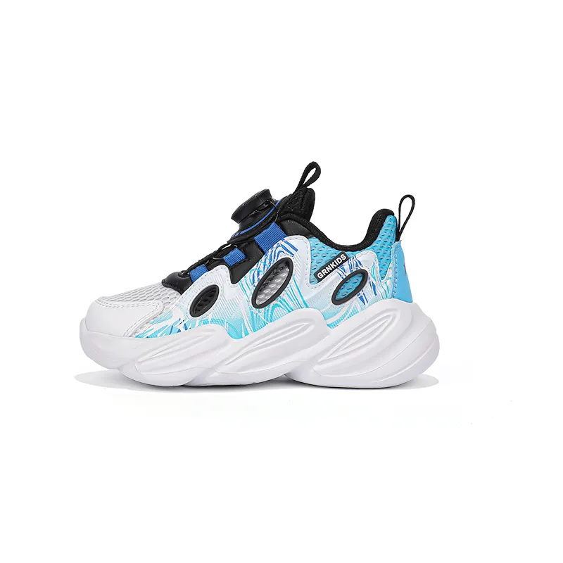 Детские кроссовки K bird mesh low top для бега K-bird, белый и черный Moon