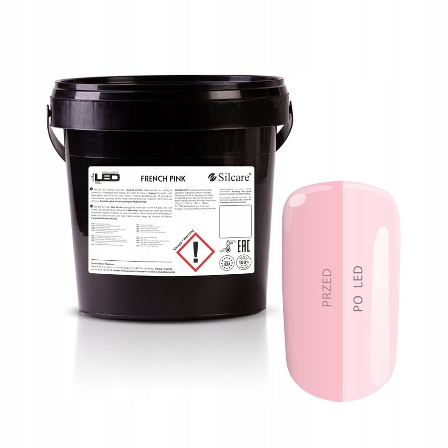 

Silcare, High Light Led Gel French Pink, 1000 г