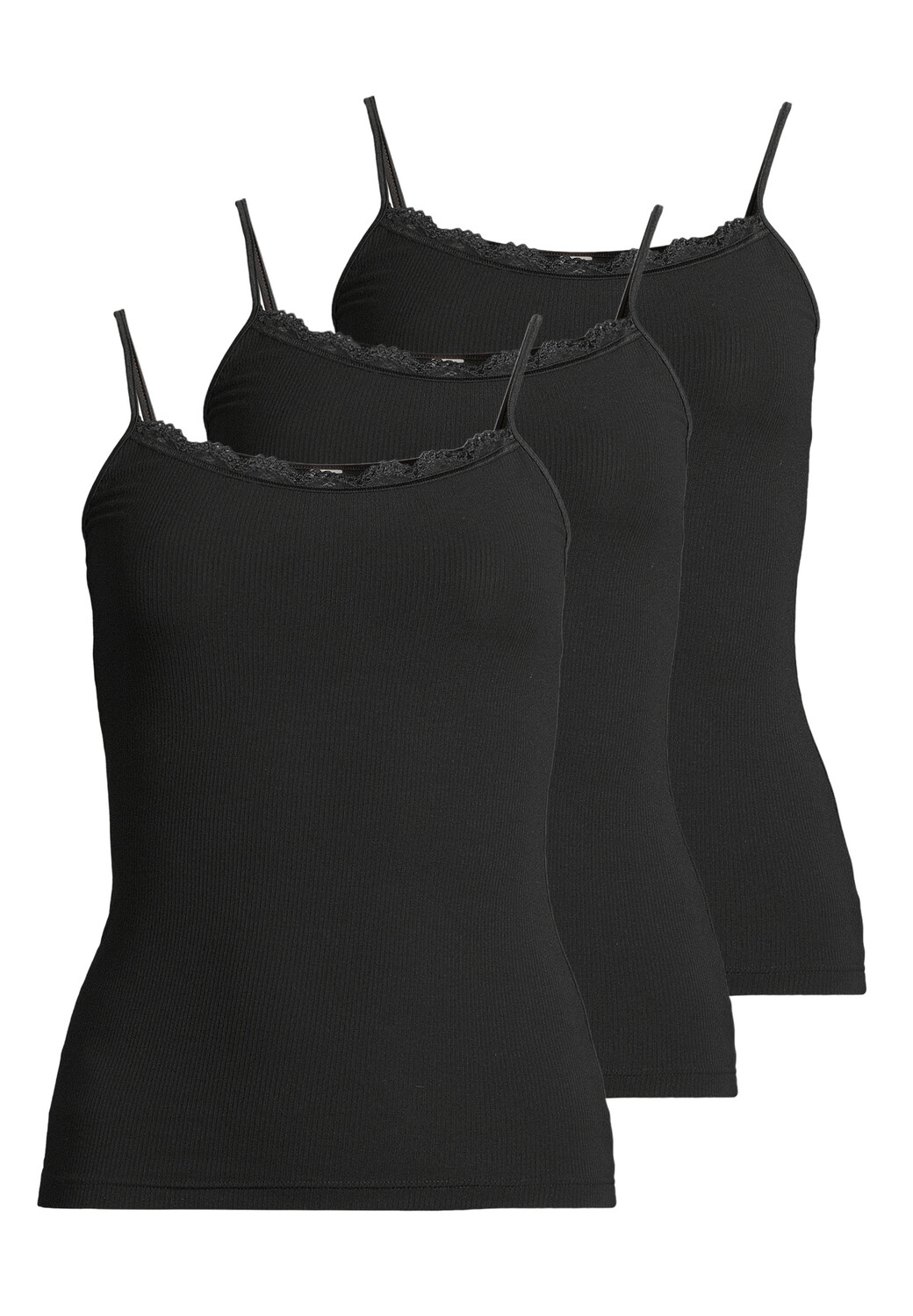 

Майка Nina von C. Spaghetti Top Body & Soul, черный