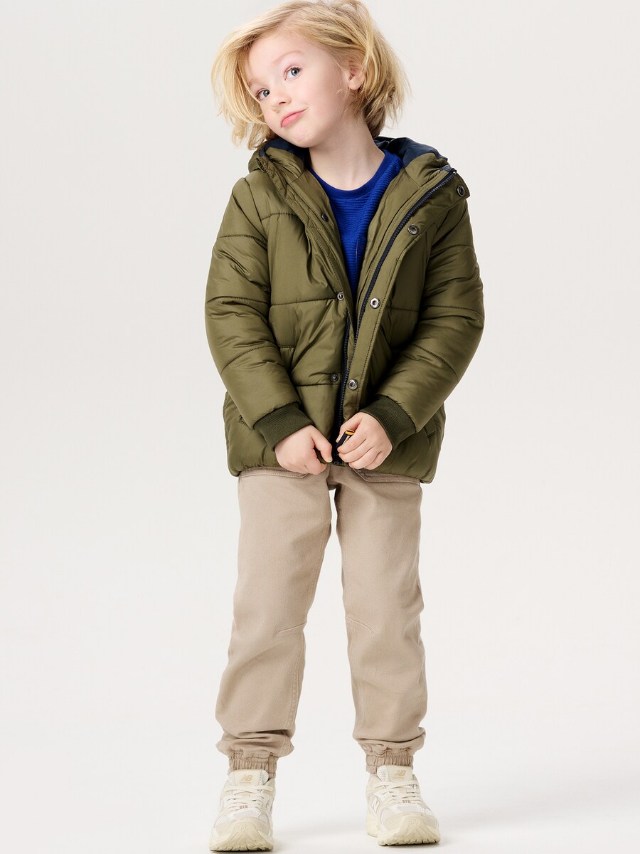 Зимняя куртка Noppies Winter Jacket Hunstville, оливковый — фото 2