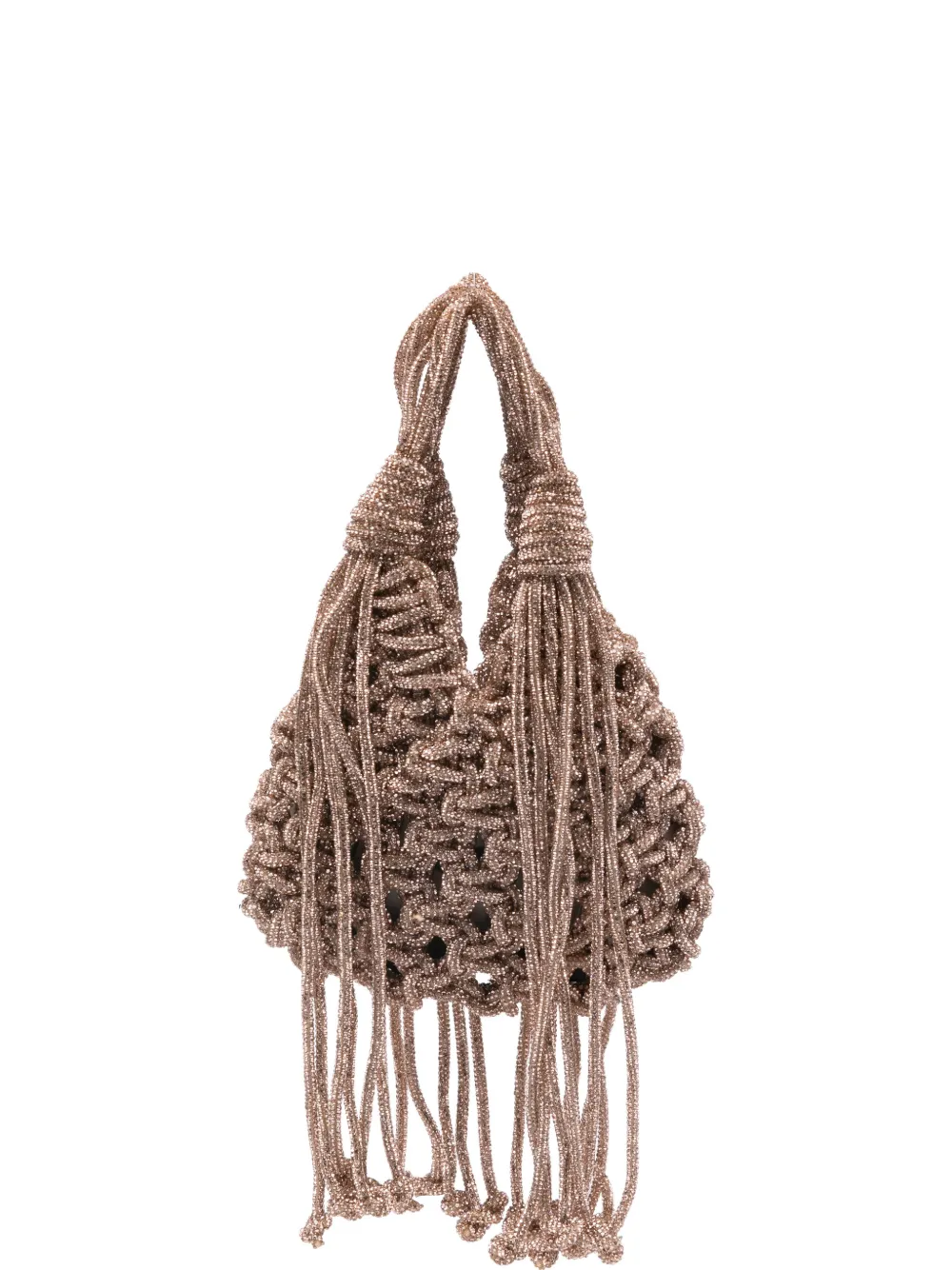 

Мини-сумка-тоут Vannifique с украшением кристаллами Hibourama, розовый