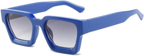 

Модные женские солнцезащитные очки в стиле ретро, ​​мужские солнцезащитные очки с леопардовым принтом, популярные модели с защитой от УФ-излучения UV400 MTZJH, Blue Gray